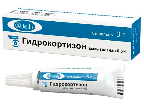 Купить Гидрокортизон мазь туба 5мг/г 3г (глазная) в Израиле - ЕАПТЕКА 💙