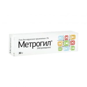 Метрогил гель для наружного применения 1% 30г