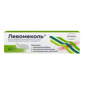 Левомеколь мазь туба 40г