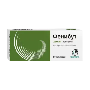 Фенибут таб. 250мг №20