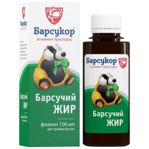 Барсукор Барсучий жир,100мл