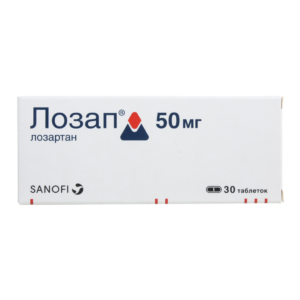 Лозап таб. п/о 50мг №30