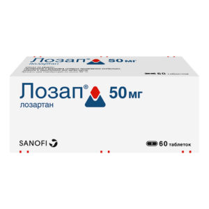 Лозап таб. п/о 50мг №60