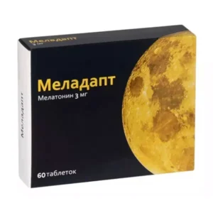 Меладапт таб. п/о 3мг №60