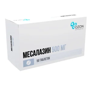 Месалазин таб. п/о 500мг №50