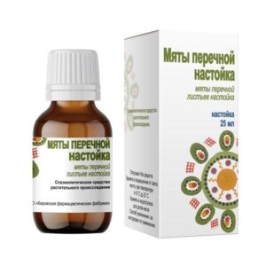 Мяты перечной настойка фл. 25мл