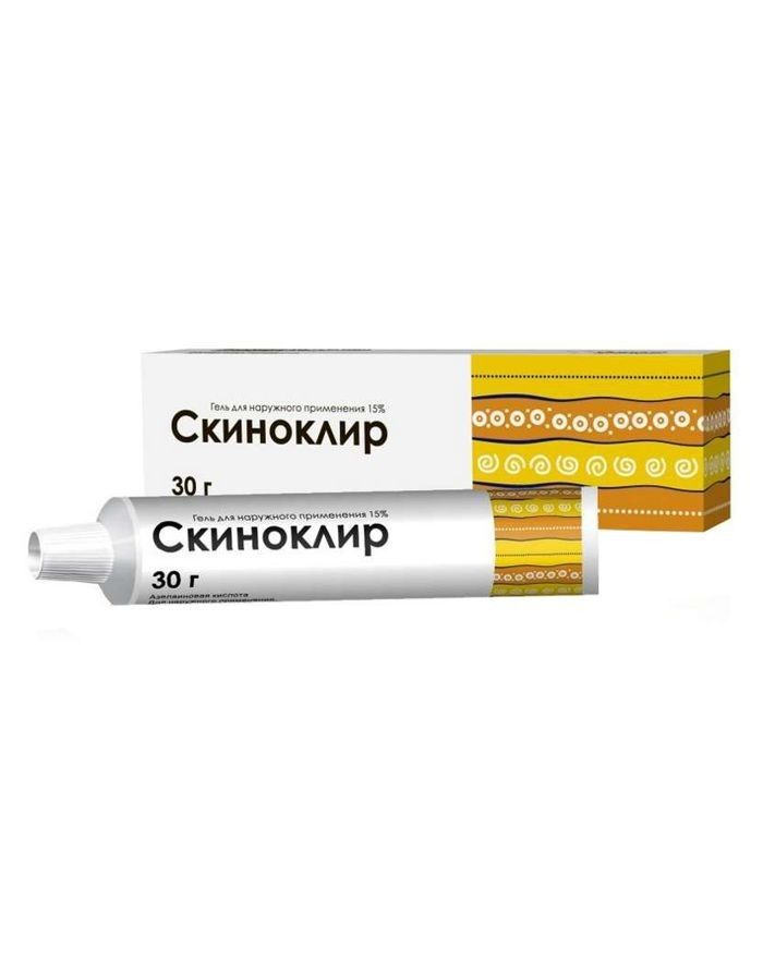 Скиноклир гель туба. 15% 30г