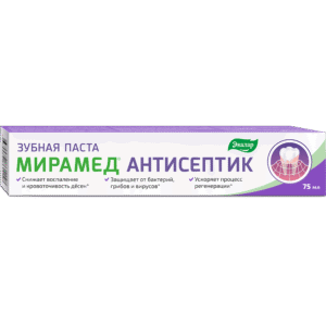 Мирамед Антисептик Зубная паста 75 мл