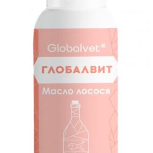 ГлобалВит, масло лосося для собак и кошек, фл. 150 мл